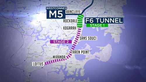 The F6 motorway will be allocated hundreds of millions of dollars in next week's NSW Budget. 