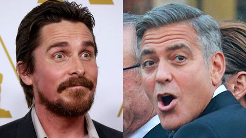 Christian Bale tells George Clooney to 'shut up' and 'stop whining'