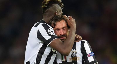 ...but it's tears for Pirlo