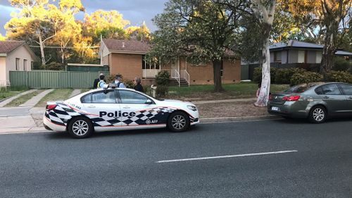 A man has died after being tasered by police in Canberra. (Harry Frost/9NEWS)
