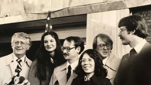 The six US diplomats rescued from Iran by brave CIA agents. (Photo: US State Department) (Supplied)