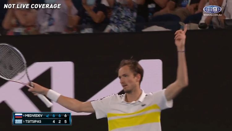 mælk bemærkede ikke myg Australian Open 2021 live results: Daniil Medvedev vs Stefanos Tsitsipas  semi final results, scores, latest updates and video highlights