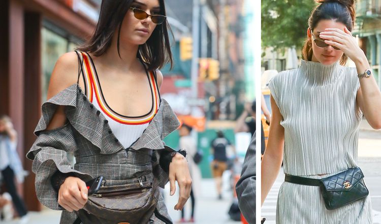 Kendall Jenner brings the fanny pack back