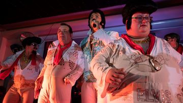 Super fans descend on NSW town as Parkes Elvis Festival returns