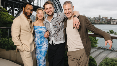 Renée Zellweger, Chiwtel Ejiofor, Leo Woodall and Michael Morris