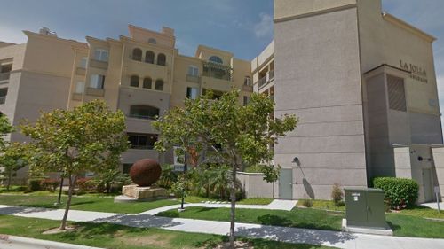 Multiple people were shot at the La Jolla Crossroads apartment complex. (Google)