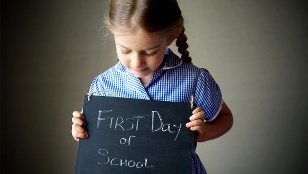 'When I think about my little baby – my last baby – heading off to school in her uniform, I become emotional. Image: Getty