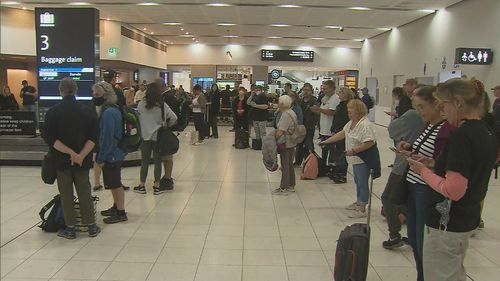 Some Qantas planes were delayed by a computer issue.