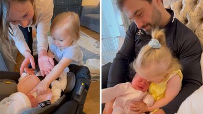 Camilla Thurlow and Jamie Jewitt second baby