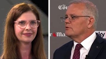 Catherine, who has a four-year-old son with autism, questioned Scott Morrison about his party&#x27;s NDIS plans.