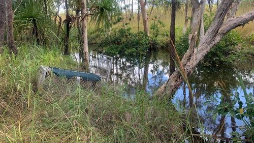 A teenage girl is lucky to be alive after she was attacked by a large saltwater crocodile ﻿in south Darwin.