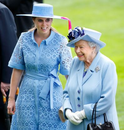 Princess Beatrice and Queen Elizabeth