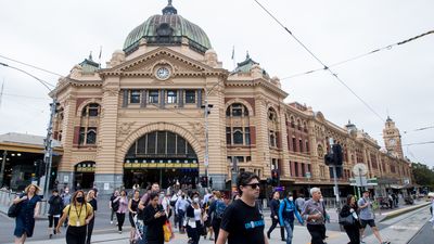After: Flinders St Station, Melbourne