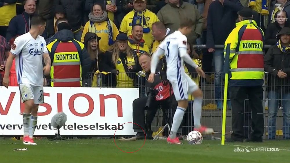 Copenhagen players pelted with dead rats by Brondby fans in Denmark's Superliga
