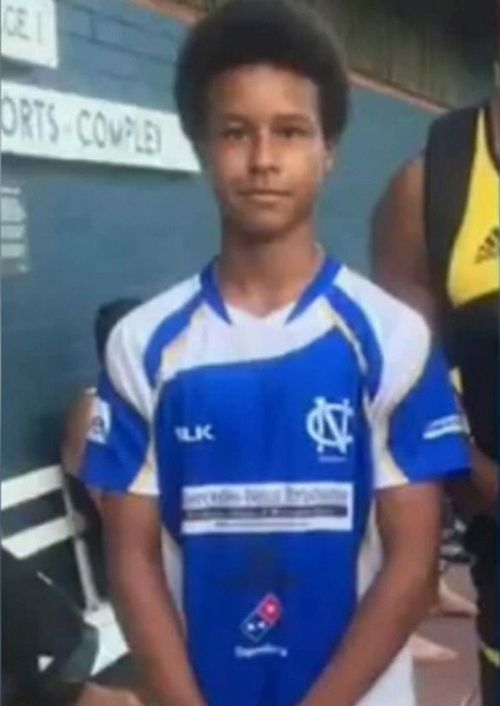 Alex Clark, 15, remains in hospital - there is fear he may not walk again. Picture: 9NEWS