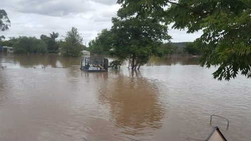 Flooding has already hit Gunnedah in the NSW north-east.