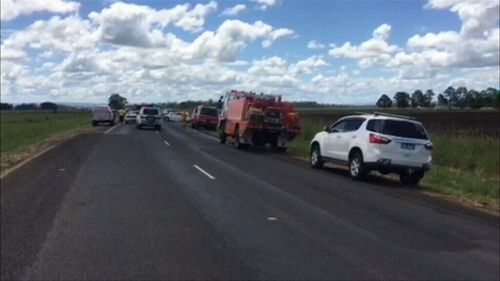 Toddler confirmed dead, another critical, after horror car crash on Bruxner Highway near Casino