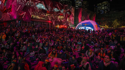 Fed Square packed out