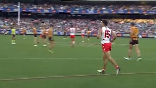 Awkward vision exposes lingering tension after Swans star accused of inappropriate behaviour