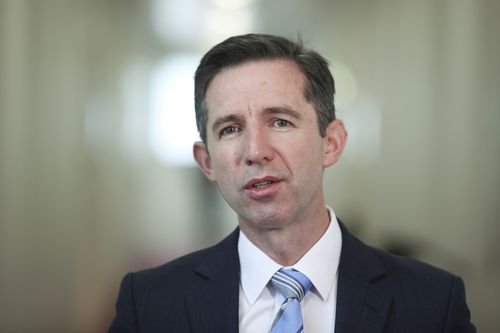 Minister for Trade, Tourism and Investment Simon Birmingham in Canberra last month.