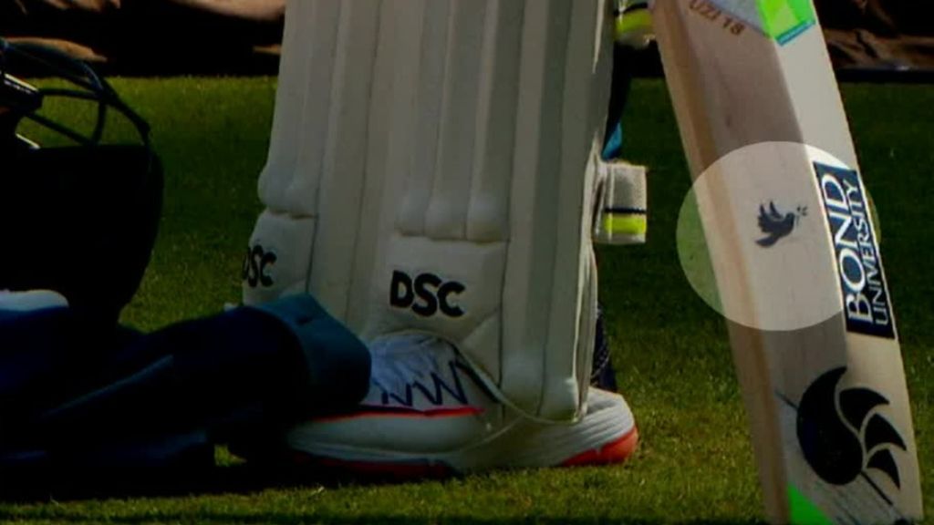 Usman Khawaja denied permission by the ICC to display dove sticker on bat and shoes