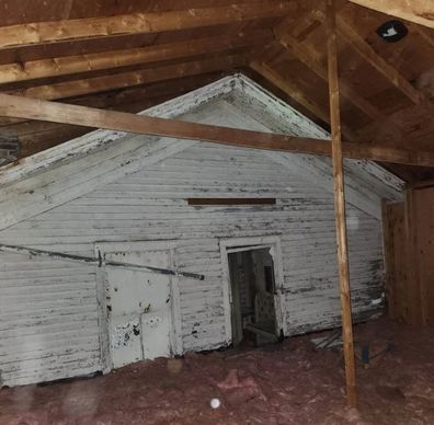 homeowner discovery in attic reddit photos