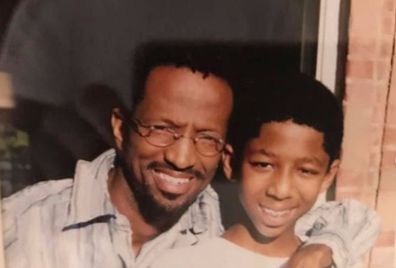 Rickey Smiley and son Brandon