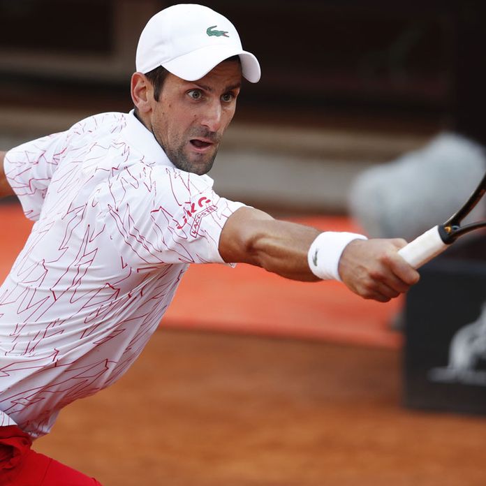 Novak Djokovic, Italian Open | Obscenity warning in semi-final win over  Casper Ruud