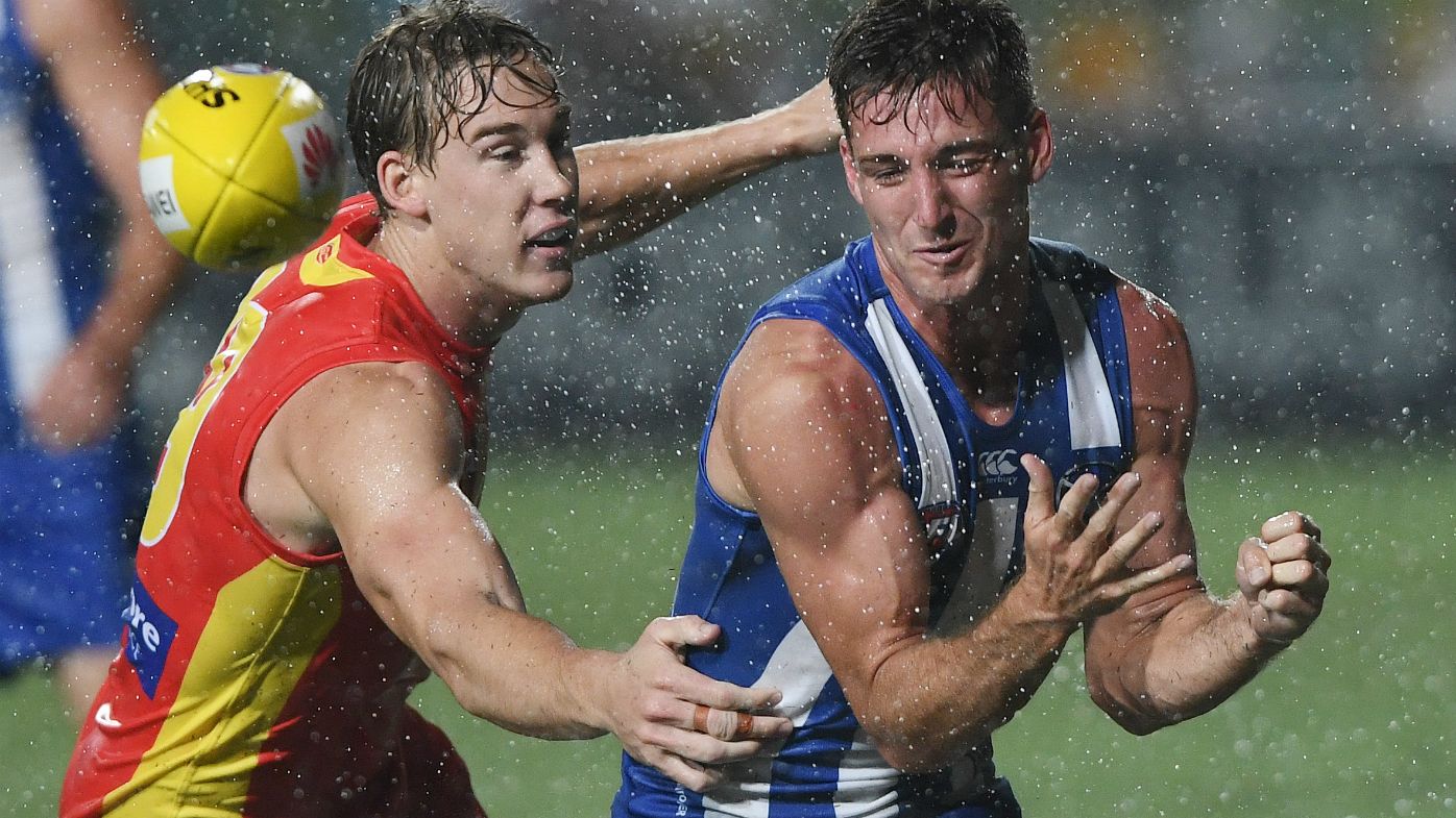 Suns' Dew opens with wet win over North