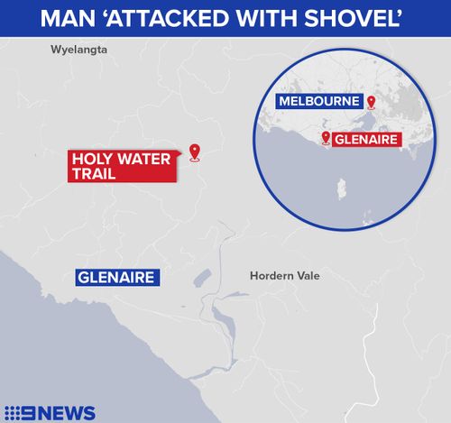 The alleged assault unfolded in Glenaire, about 225km from Melbourne's CBD. (9NEWS)