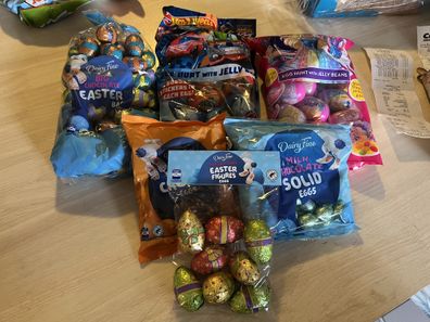 Easter eggs Aldi