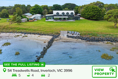 Home sold both land and sea private beach Inverloch Victoria Domain 