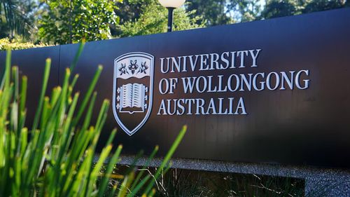 Logotipo da Universidade de Wollongong Australia.