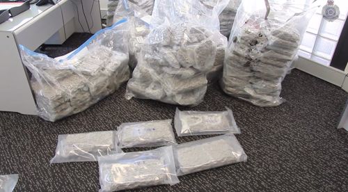 Police believe the drugs are worth about $2.5 million. (Queensland Police Service)