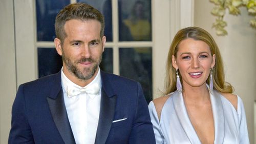 Blake Lively and her husband Ryan Reynolds are reportedly pregnant with their second child. (AAP)