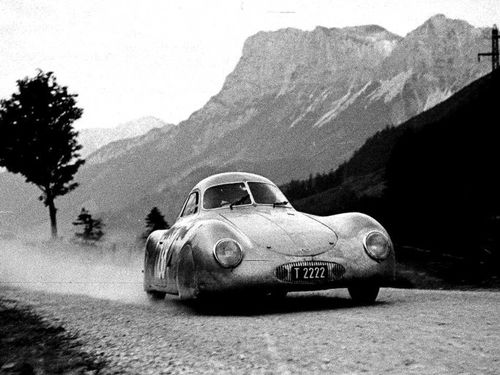 The first Type 64 was built to compete in a Berlin to Rome road race scheduled for September 1939.
