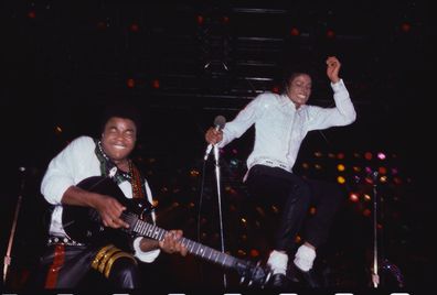 Tito Jackson and Michael Jackson