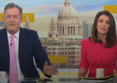 Piers Morgan has commented on the couple's upcoming Oprah interview on Good Morning Britain.