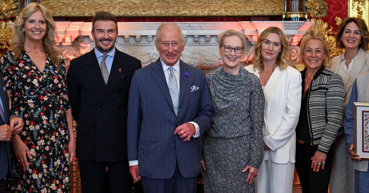 David Beckham attends special ceremony with King Charles and Hollywood A-listers