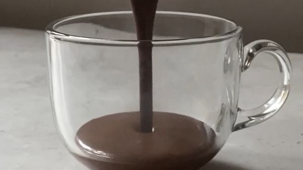 Thick hot chocolate