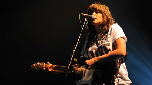 Aussie singer Courtney Barnett was nominated for Best New Artist. (Getty)