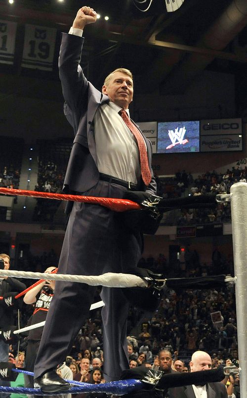 Vince McMahon is the WWE's longtime leader.