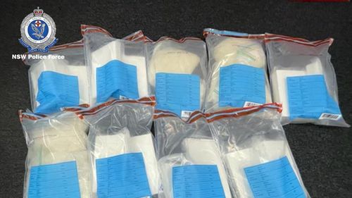 Two charged after illicit drugs worth $12 million allegedly seized