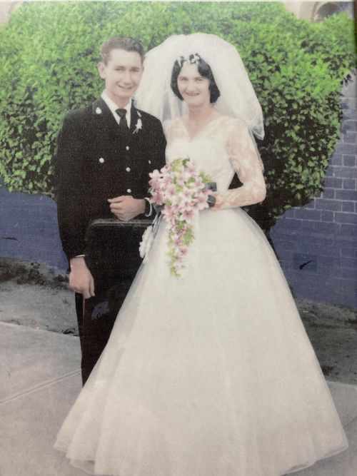 Les arrière-grands-parents Leslie et Jeanette Anderson ont célébré leur 60e anniversaire le mois dernier.