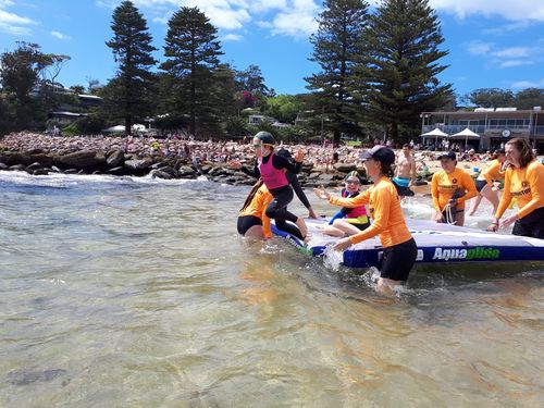 Zeke used to hate nippers at the beach, but thanks to specialised programs he is loving the surf this season.