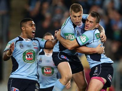 <b>New South Wales have finally ended an eight-year Origin drought with a hard-fought 6-4 win over Queensland in Origin II.</b><br/><br/>In front of a packed ANZ Stadium, the Blues overcame a 4-0 half-time deficit to secure their first series win since 2005.<br/><br/>The Maroons held New South Wales out until the 72nd minute but ultimately couldn’t keep their dynasty alive for another year.<br/><br/><a href="http://livescores.ninemsn.com.au/matches/nrl/match33046.html"><b>Match stats:</b> QLD v NSW</a><br/><a href="http://www.jump-in.com.au/show/state-of-origin/game-2/"><b>9jumpin:</b> Origin video</a></p><br/><br/><br/><br/>