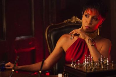 It's a busy year for Jada Pinkett-Smith who stars in TV series <i>Gotham</i> and has just finished producing the latest <i>Annie</i> adaptation starring Cameron Diaz.<br/><br/>Image: Jada as a villain in TV series <i>Gotham</i> (2014).