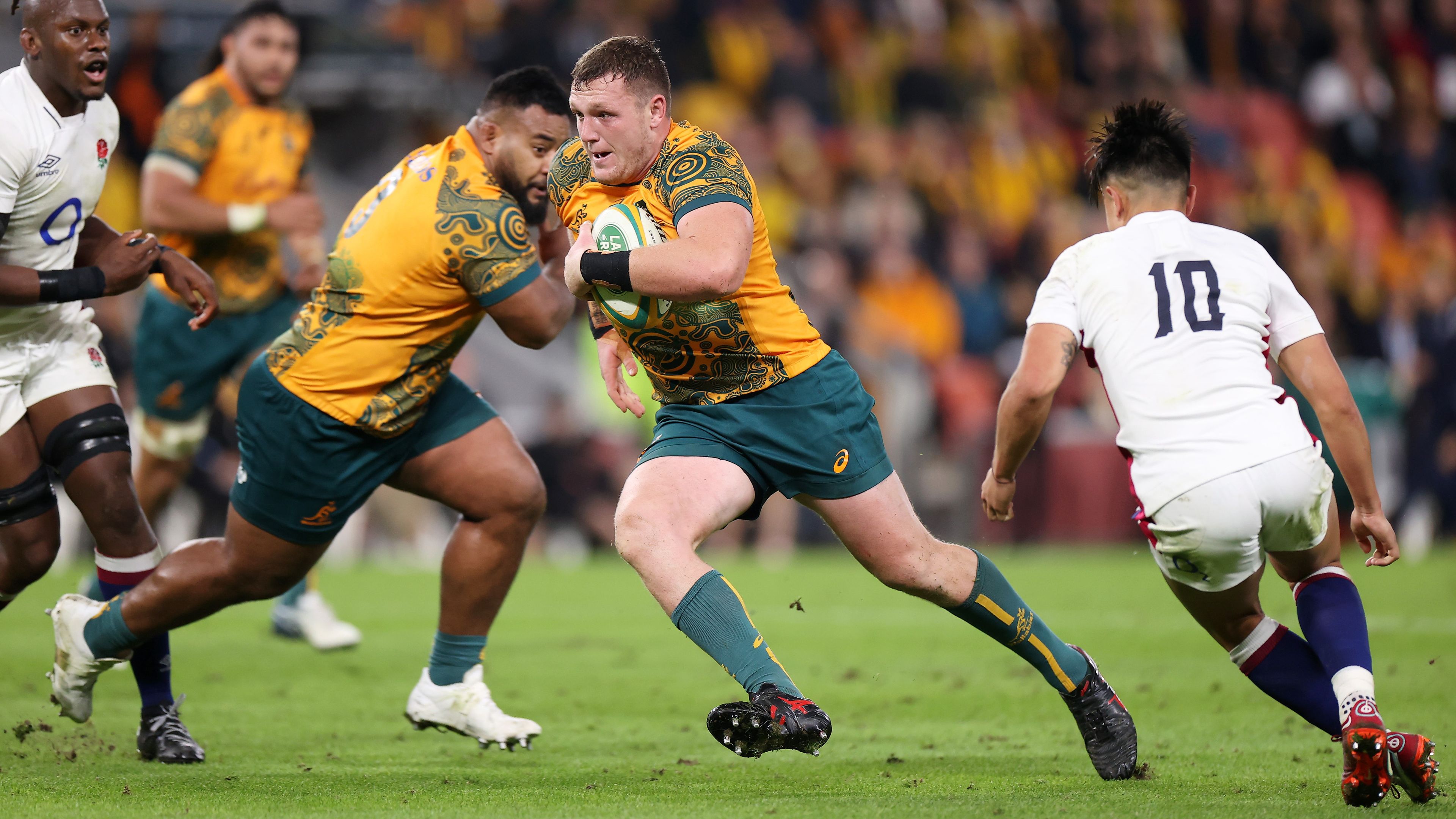 Wallabies injury woes continue as prop Angus Bell confirmed to miss European tour for foot surgery