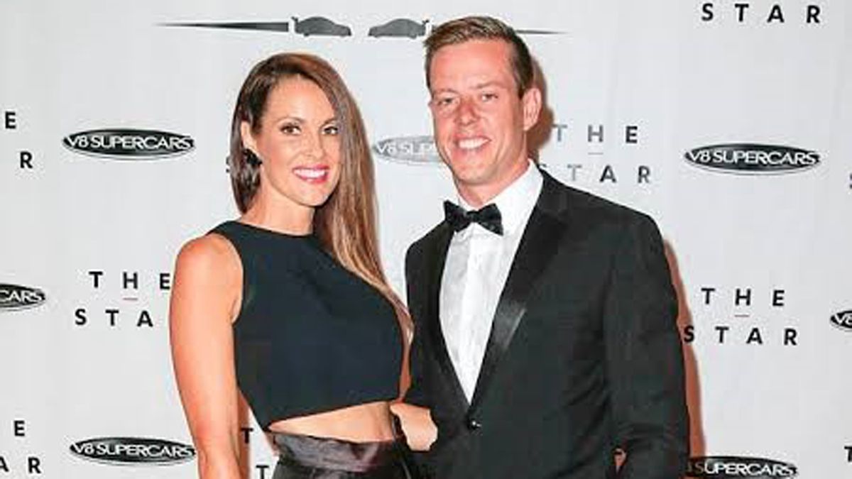 V8 Supercar champion James Courtney and wife Carys announce they