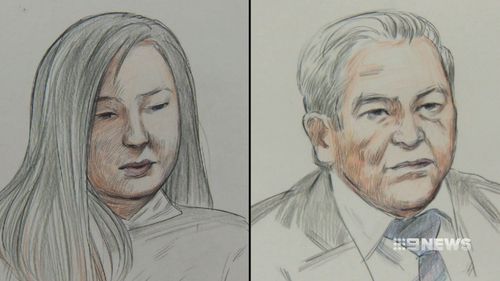 Tiffany Yiting Wan, 25, and her father Ah Ping Ban, 65, are on trial in the West Australian Supreme Court accused of murdering 58-year-old Annabelle Chen in 2016. (9news)